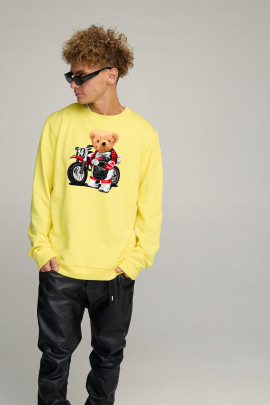 Світшот чоловічий OVERSIZE /no flis/