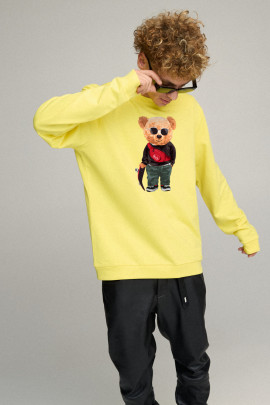 Світшот чоловічий OVERSIZE /no flis/