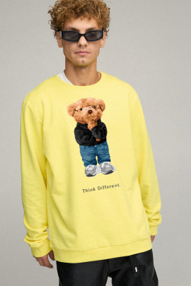 Світшот чоловічий OVERSIZE /no flis/