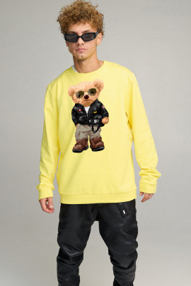 Світшот чоловічий OVERSIZE /no flis/