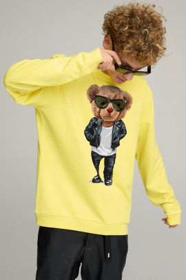 Світшот чоловічий OVERSIZE /no flis/