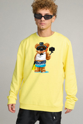 Світшот чоловічий OVERSIZE /no flis/