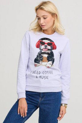 Світшот жіночий basic  /no flis/ 