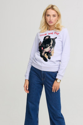 Світшот жіночий basic  /no flis/ 