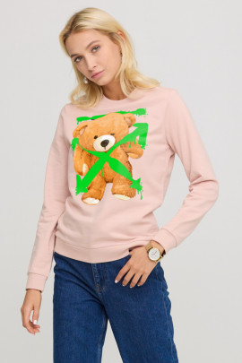 Світшот жіночий basic  /no flis/ 