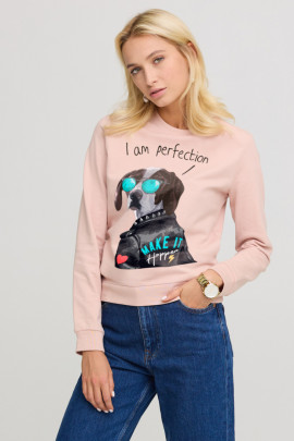 Світшот жіночий basic  /no flis/ 