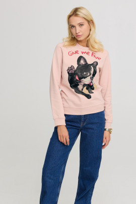 Світшот жіночий basic  /no flis/ 