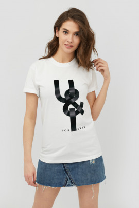 Футболка Boyfriend / дихаючий принт /