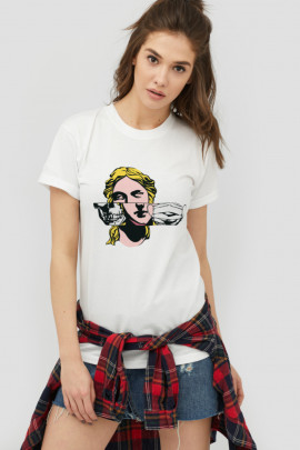 Футболка Boyfriend / дихаючий принт /