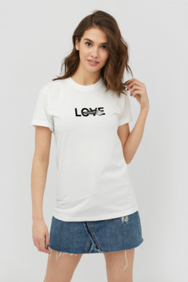 Футболка Boyfriend / дихаючий принт /