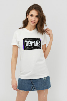 Футболка Boyfriend / дихаючий принт /