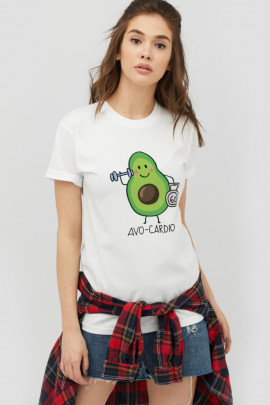 Футболка Boyfriend / дихаючий принт /