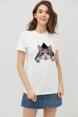 Футболка Boyfriend / дихаючий принт /