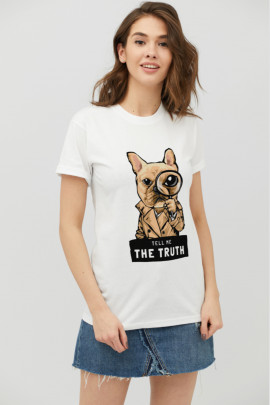 Футболка Boyfriend / дихаючий принт /