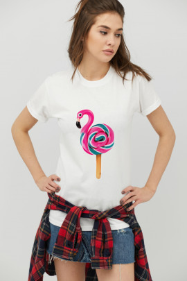 Футболка Boyfriend / дихаючий принт /