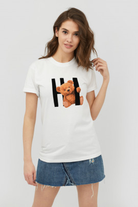 Футболка Boyfriend / дихаючий принт /