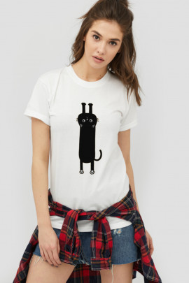 Футболка Boyfriend / дихаючий принт /