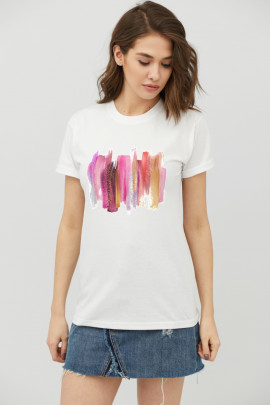 Футболка Boyfriend / дихаючий принт /