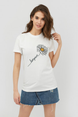 Футболка Boyfriend / дихаючий принт /