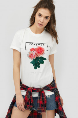 Футболка Boyfriend / дихаючий принт /