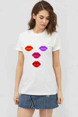 Футболка Boyfriend / дихаючий принт /