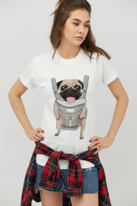 Футболка Boyfriend / дихаючий принт /