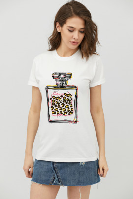 Футболка Boyfriend / дихаючий принт /