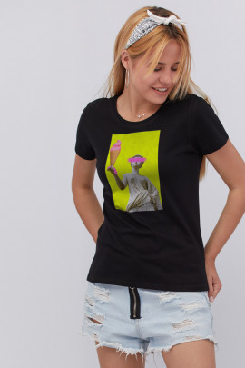 Футболка Basic / дихаючий принт /