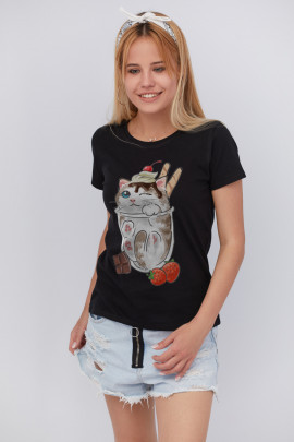 Футболка Basic / дихаючий принт /