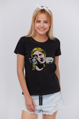 Футболка Basic / дихаючий принт /