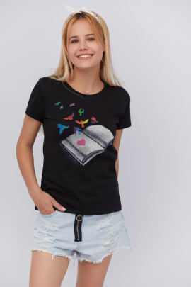 Футболка Basic / дихаючий принт /