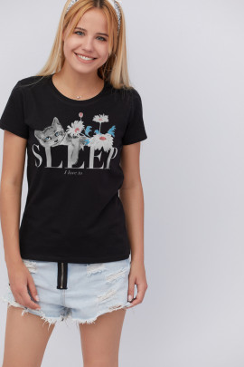 Футболка Basic / дихаючий принт /