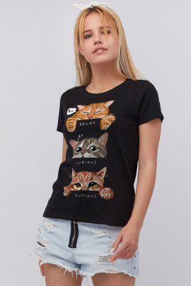 Футболка Basic / дихаючий принт /