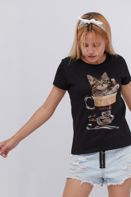 Футболка Basic / дихаючий принт /