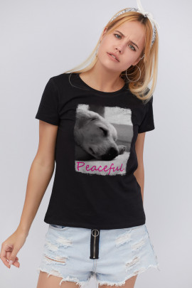 Футболка Basic / дихаючий принт /