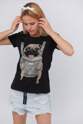 Футболка Basic / дихаючий принт /