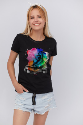Футболка Basic / дихаючий принт /