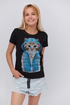 Футболка Basic / дихаючий принт /