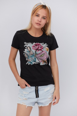 Футболка Basic / дихаючий принт /