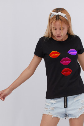 Футболка Basic / дихаючий принт /