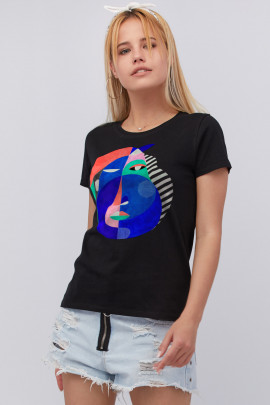 Футболка Basic / дихаючий принт /