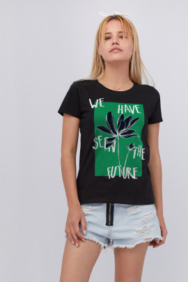 Футболка Basic / дихаючий принт /