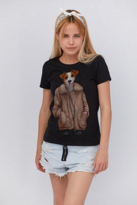 Футболка Basic / дихаючий принт /