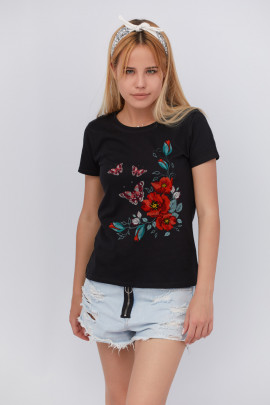 Футболка Basic / дихаючий принт /