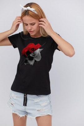 Футболка Basic / дихаючий принт /