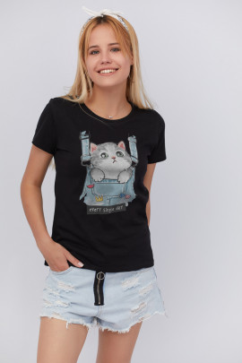 Футболка Basic / дихаючий принт /