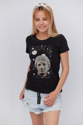 Футболка Basic / дихаючий принт /