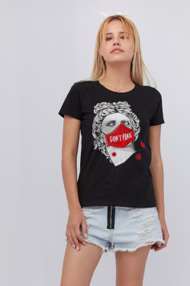 Футболка Basic / дихаючий принт /