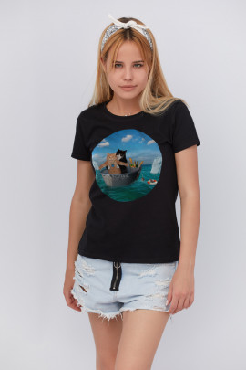 Футболка Basic / дихаючий принт /