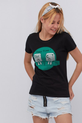 Футболка Basic / дихаючий принт /